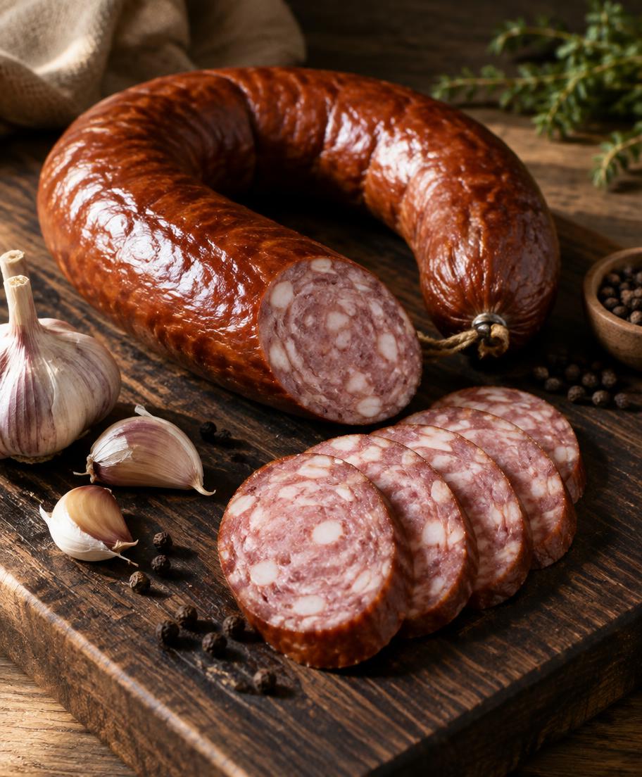 Saucisse fumée